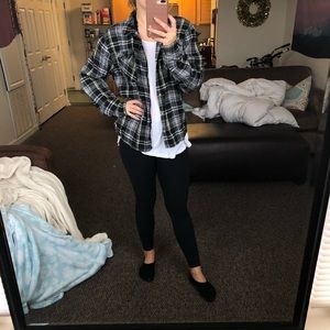 Loose fitting comfy flannel :)